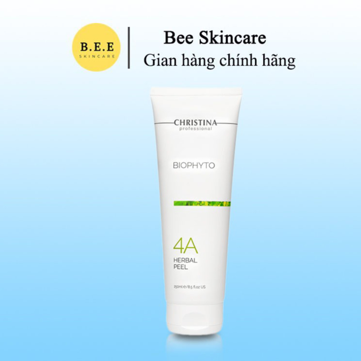 (FULLSIZE) Mask Christina Biophyto 4A Herbal Peel Tẩy Da Chết, Loại Bỏ Mụn Cám, Mụn Đầu Đen Bee Skin