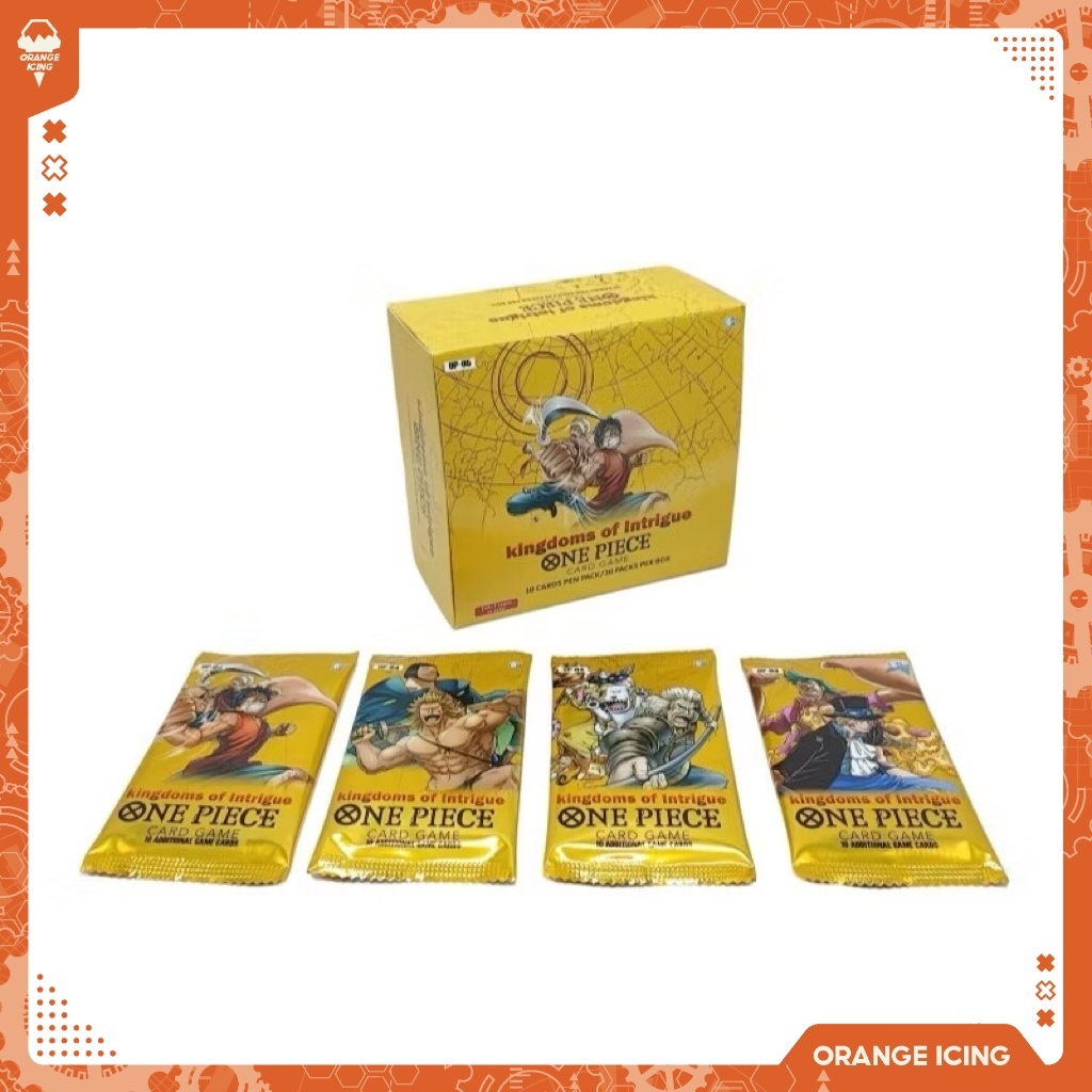 Hộp Bài Tiếng Anh One Piece Card Game 30 Gói Pack Bài 300 Lá/ Hộp - One Piece TCG