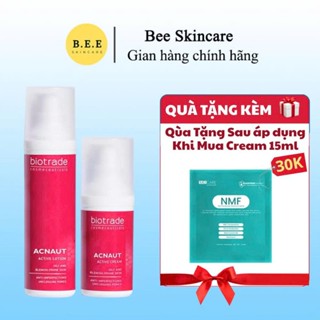 Chấm Mụn Biotrade Acnaut Active Cream Giảm Thâm, Giảm Mụn, Điều Tiết Bã Nhờn Bee Skincare