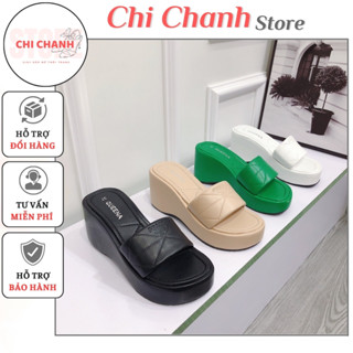 Dép Xuồng Nữ 8p Đế Bánh Mì Hàng Cao Cấp Siêu HOT Chất Da Mềm Mịn Lên Chân Cực Xinh - Chị Chảnh Store