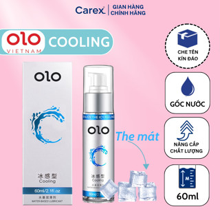 Gel bôi trơn OLOL Smooth Cooling gel bôi trơn mát lạnh tăng khoái cảm kéo dài thời gian quan hệ chai 60ml..