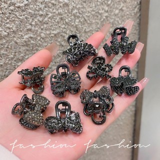 Kẹp tóc mini tông đen
