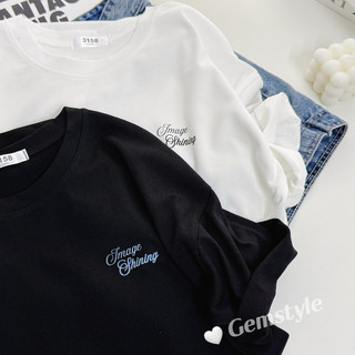  Áo thun nữ GEMS áo thun 3158 cotton khô IMAGE tôn da nhiều màu thoáng mát form rộng rẻ đẹp  dưới 60kg  