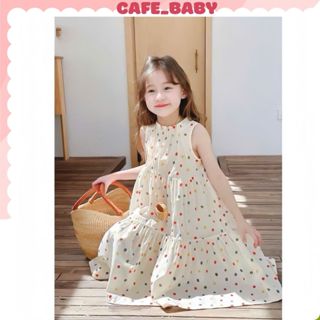 (11-38kg) Váy Đầm Babydoll Cho Bé Gái Chất Thô Lụa Mango Mềm Mát Mùa Hè Size Nhí Đại - BABY310
