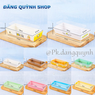 50 Hộp Giấy Đựng Bánh Tart Trái Cây, Crepe Pudding, Bông Lan Trứng Muối, Bánh Custard, Mochi, Bánh Ngọt