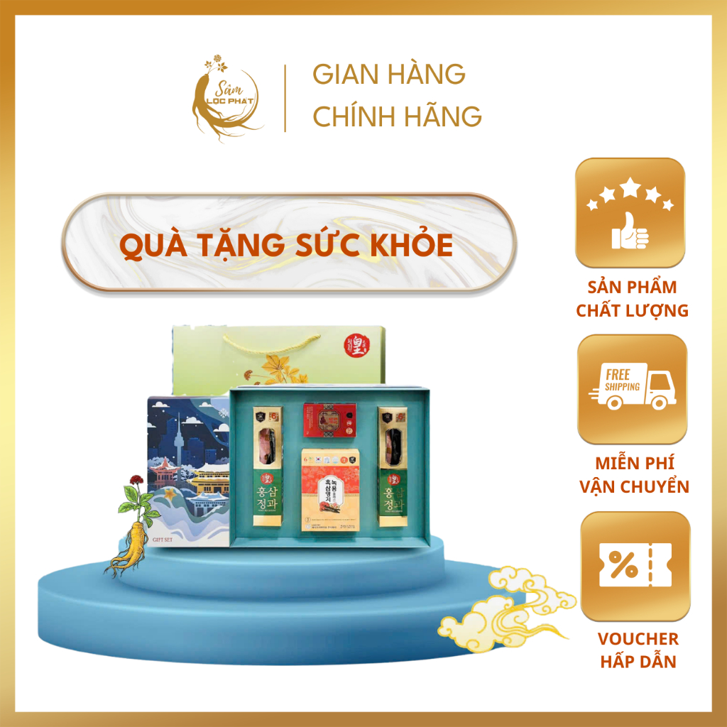Quà tặng, quà biếu sang trọng Sâm Lộc Phát