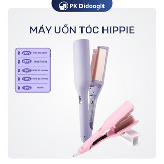 Máy Uốn Tóc Xoăn Didooglt Hippie Sóng Nước 32mm Chất Liệu Gốm Sứ Cao Cấp, Máy Dập Xù Làm Tóc Xoăn