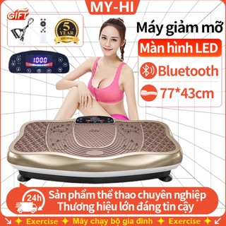 Máy giảm mỡ, máy rung lắc, máy tập thể dục tại nhà, rung toàn thân, massage, bluetooth, giảm cân, giảm bụng, giảm eo