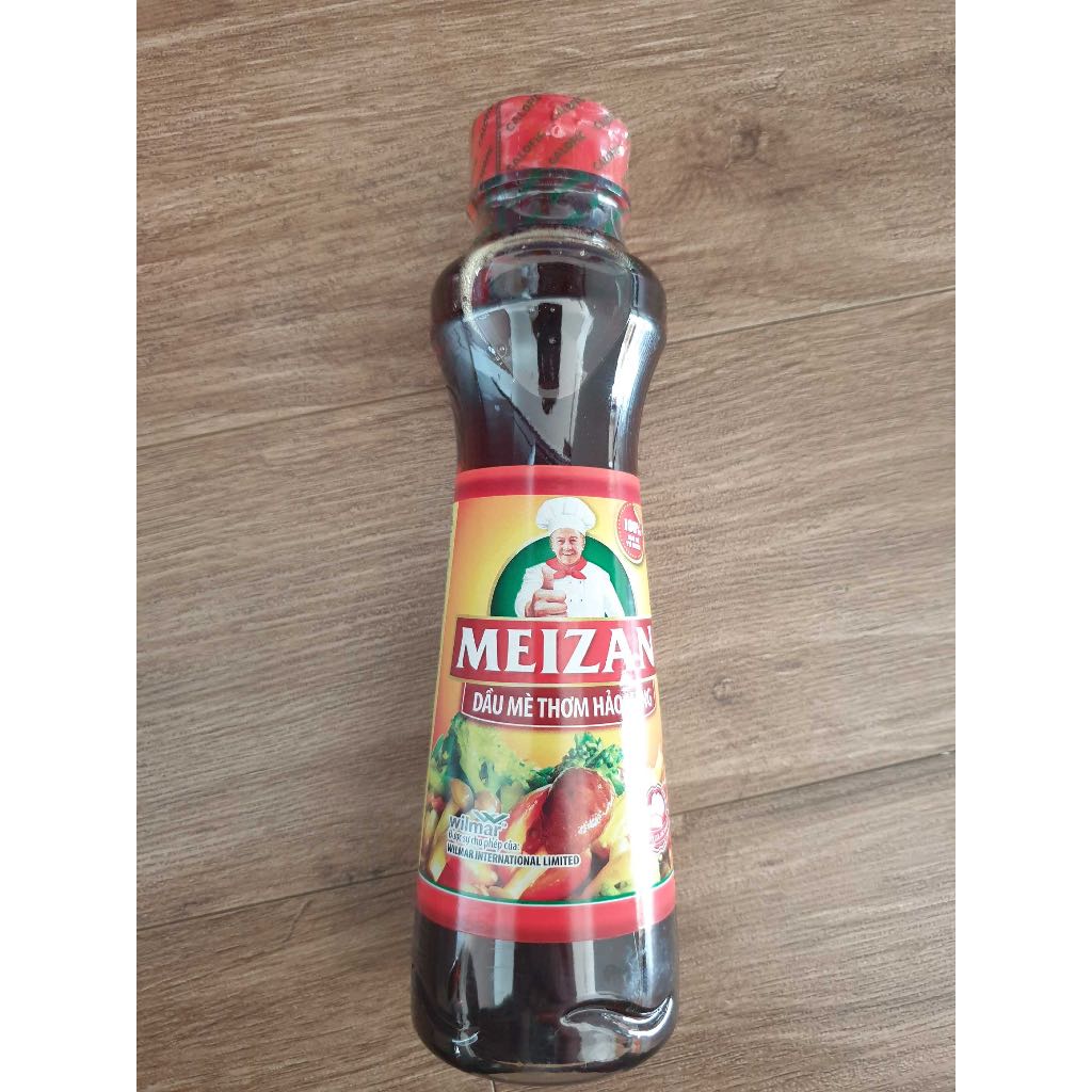Dầu Mè Meizan 250ml – Chai Nhựa, Nguyên Chất, Thơm Ngon Bổ Dưỡng