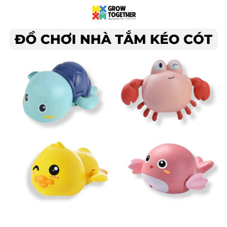  Đồ Chơi Nhà Tắm Cho Bé – Rùa Vặn Cót Bơi Trong Nước Cá Heo Vịt Cua Thả Bồn Tắm Vui Nhộn 