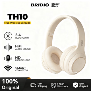  Tai Nghe Bluetooth Bridio TH10 Cuộc Gọi HIFI Chất Lượng âm Thanh Chất Lượng Cao | nổi giảm ồn thoải mái | BH 12 tháng 