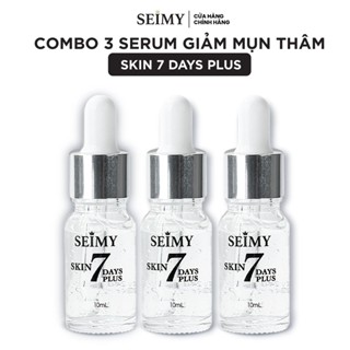 Combo 3 Chai Serum Mụn Thâm Seimy 10ml - Skin 7 Days Plus