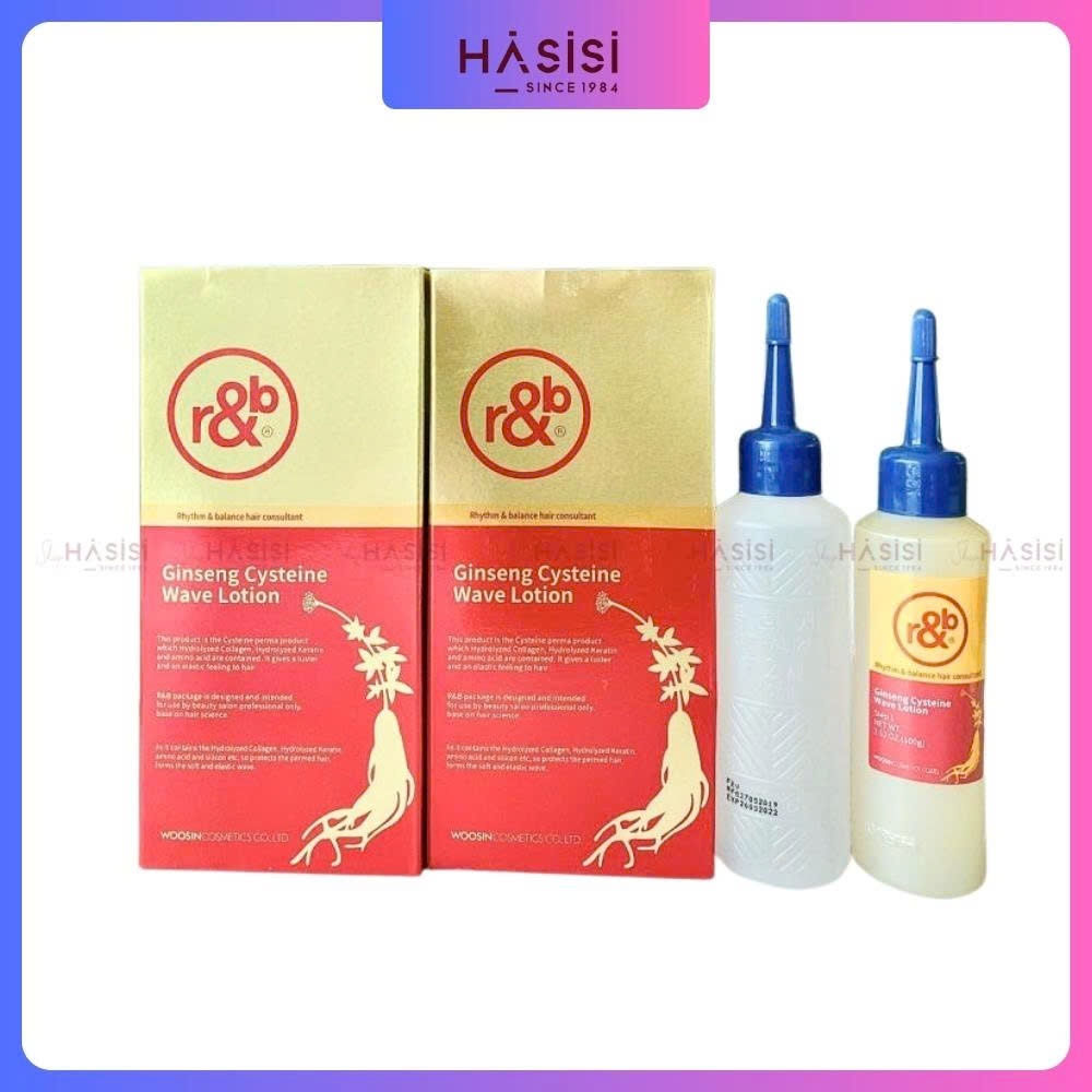 Uốn Tóc Hồng Sâm R&B - Ginseng Cysteine Wave Lotion