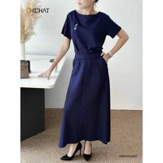 Set Đồ Nữ CCHAT Dáng Suông A Luna Bo Gấu Chất Liệu Xốp Cao Cấp 15BNX2008AT