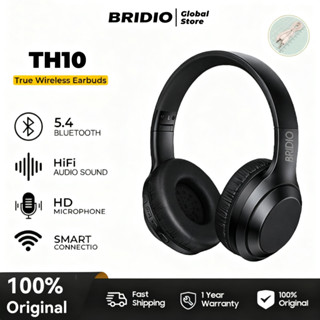  Tai Nghe Bluetooth Bridio TH10 Chụp Tai Âm Thanh Nổi HiFi Giảm Ồn,Có Mic Thích Hợp Cho Android IOS  PC 