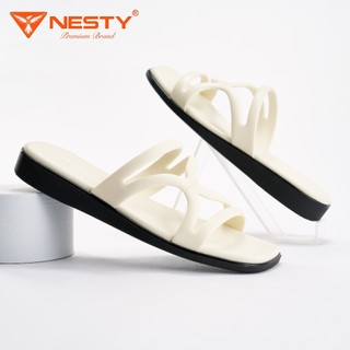  Dép Bệt Nữ NESTY Quai Xoắn Cách Điệu Kiểu Dáng Thanh Lịch Trẻ Trung Đế Bệt 2cm Mã NE43 
