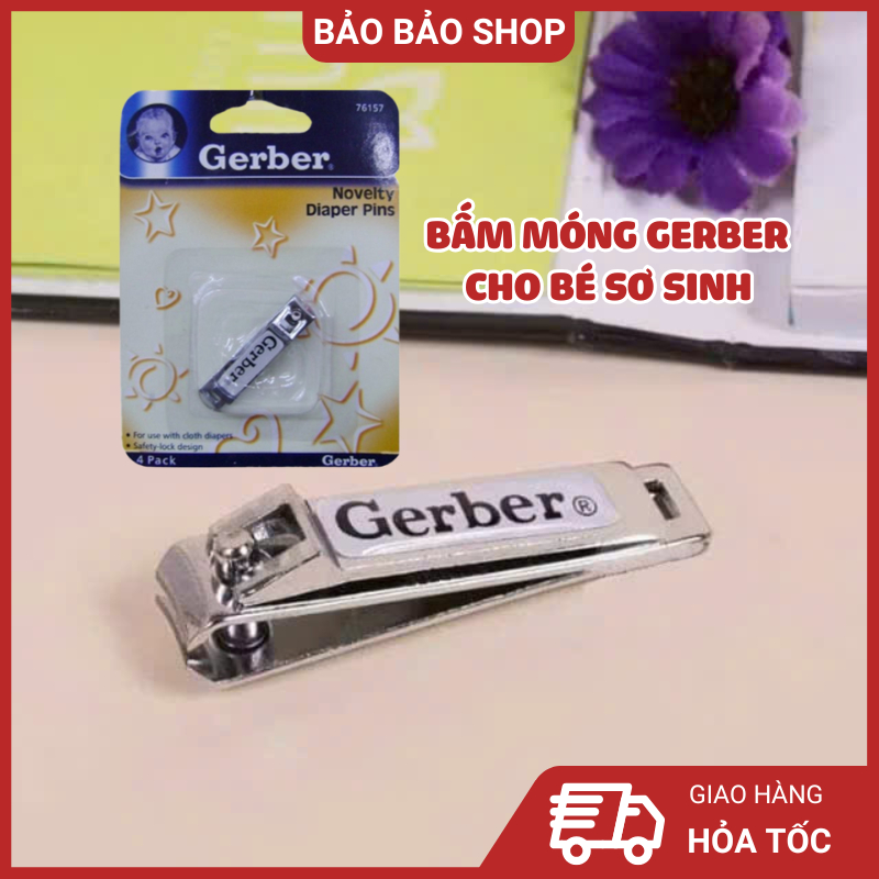 Bấm móng tay Gerber cho bé sơ sinh, cắt móng tay