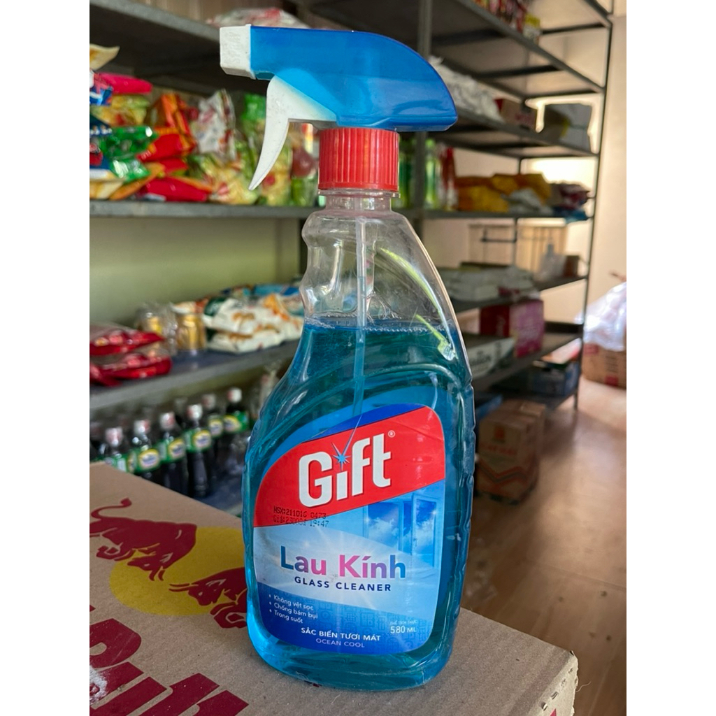 Chai Lau Kính dạng Xịt Gift (Glass Cleaner)