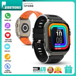  Đồng Hồ Thể Thao HubbWatch A70 theo dõi sức khỏe đo huyết áp nhịp tim phong cách thể thao 