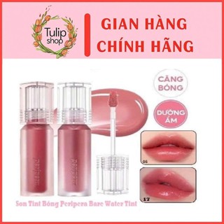 Son Tint Bóng Peripera Bare Water Tint full màu 03 06 07 11 05 08 15 16 17