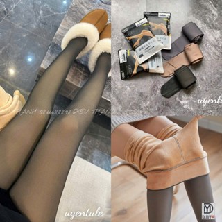  Quần Tất Lót Lông 3D Siêu Ấm – Bí quyết giữ dáng xinh trong mùa đông 