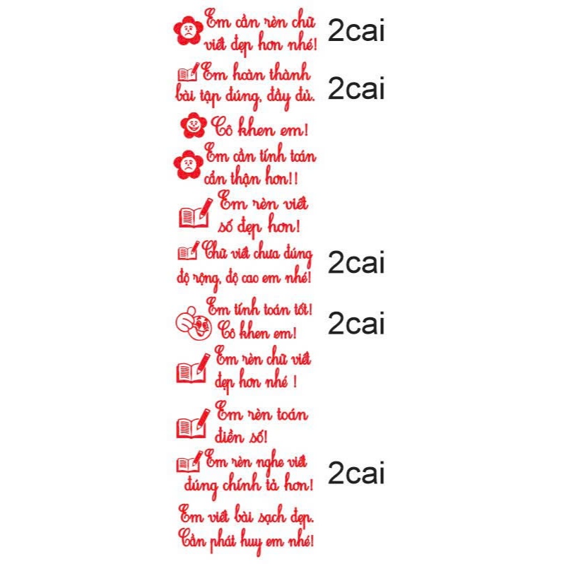 combor 16 con dấu theo yêu cầu