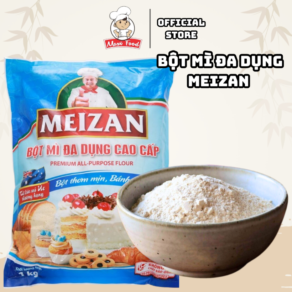 Bột Mì Đa Dụng Meizan 1KG