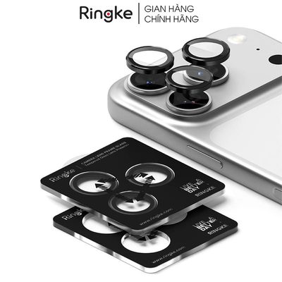 [Combo 2] Dán camera iPhone 17 Pro Max / 17 Pro / 17 / Air RINGKE Lens Frame Glass