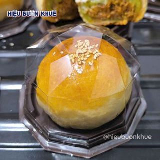 100 Hộp Nhựa Đựng Bánh Trung Thu 125g - 150g, Bánh Mochi, Bánh Ngọt Hình Kim Cương [FJ95]