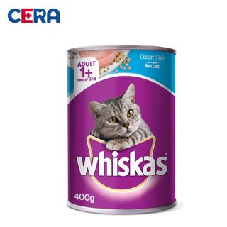 Pate Dinh Dưỡng Whiskas Mèo Lớn 400GR
