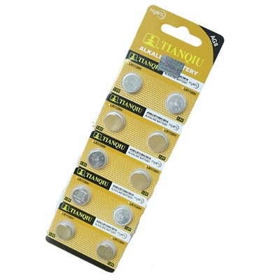 VỈ pin AG8 LR1120  SR1120sw LR55 391 FOURRON dùng cho đồng hồ đeo tay hoặc thiết bị điện tử