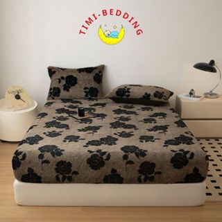  Ga giường mùa đông nỉ lông thỏ mềm mịn chất dày dặn ấm áp đủ kích thước - Timibedding 