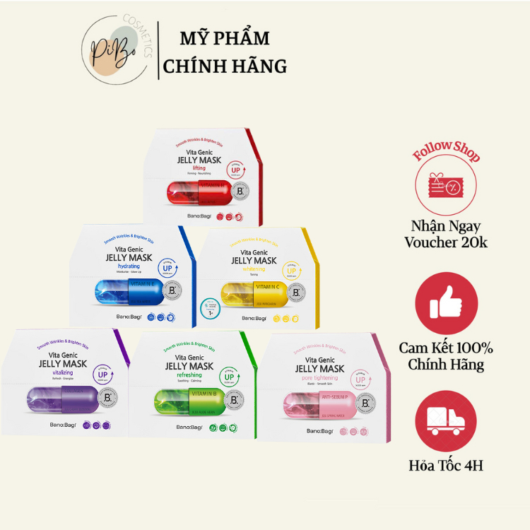 Mặt Nạ Banobagi Dưỡng Da Hàn Quốc (Hộp 10 miếng)