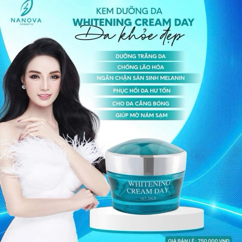 Kem ngày kem đêm NANOVA 50g chính hãng