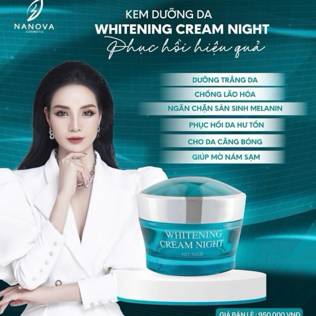 Kem ngày kem đêm NANOVA 50g chính hãng