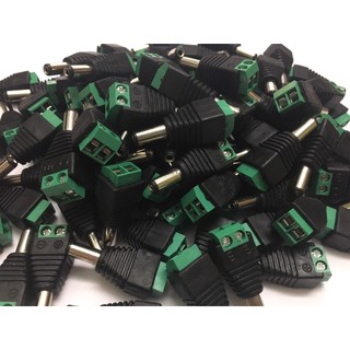 10 Jack nguồn DC đực và Jack DC cái (Loại vít vặn)
