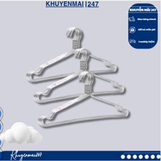    SET 50 100 MÓC NHÔM QUẦN ÁO NGƯỜI LỚN - LOẠI 1.3KG   Mắc Áo Tiện Lợi Móc Phơi Bền Bỉ và Sang Trọng -FHT- 