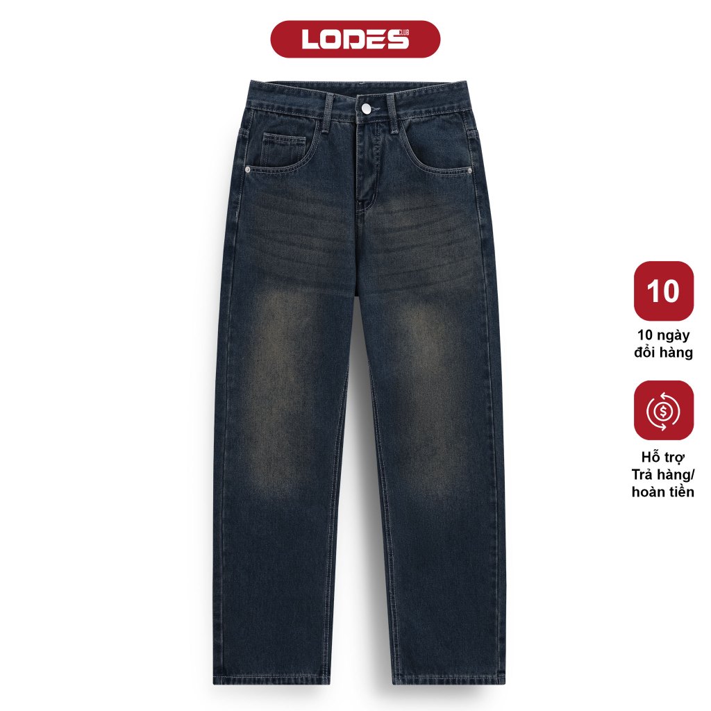 QUẦN JEAN ỐNG ĐỨNG LODES WASH, form Hàn Quốc, chất Denim cotton mềm mại dành cho Nam - Menswear | BigBuy360 - bigbuy360.vn