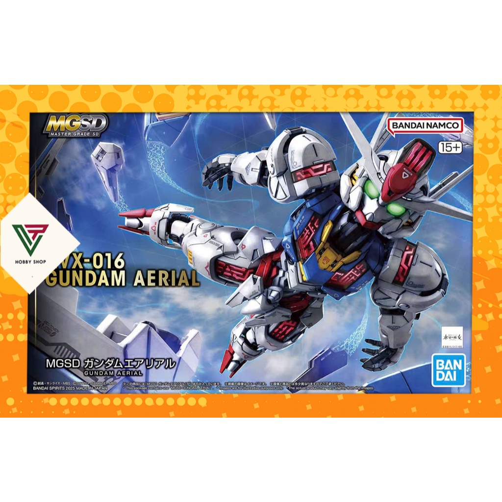 Mô Hình Lắp Ráp Gundam MGSD Aerial
