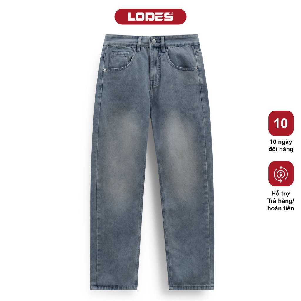QUẦN JEAN ỐNG ĐỨNG LODES WASH, form Hàn Quốc, chất Denim cotton mềm mại dành cho Nam - Menswear | BigBuy360 - bigbuy360.vn