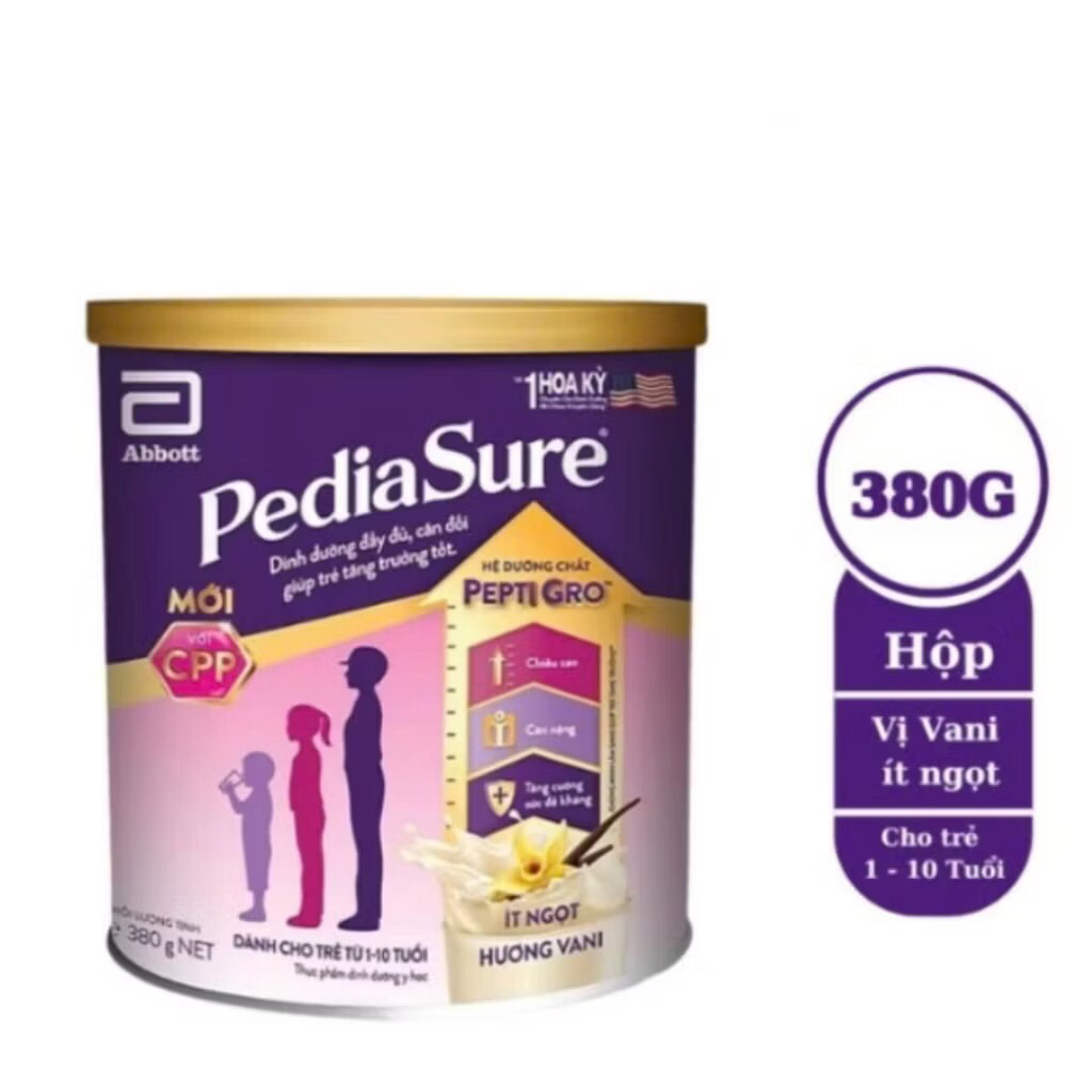 Sữa Bột Pediasure 380g Vị VaLi