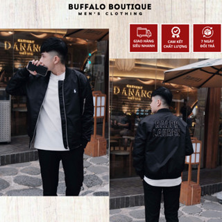 Áo Khoác Gió Nam Rap Lau Rừn V2 Thêu Logo Sau Áo Siêu Nét - Áo Khoác Bomber Nam Nữ Rap Lau Rừn Thêu Ngựa