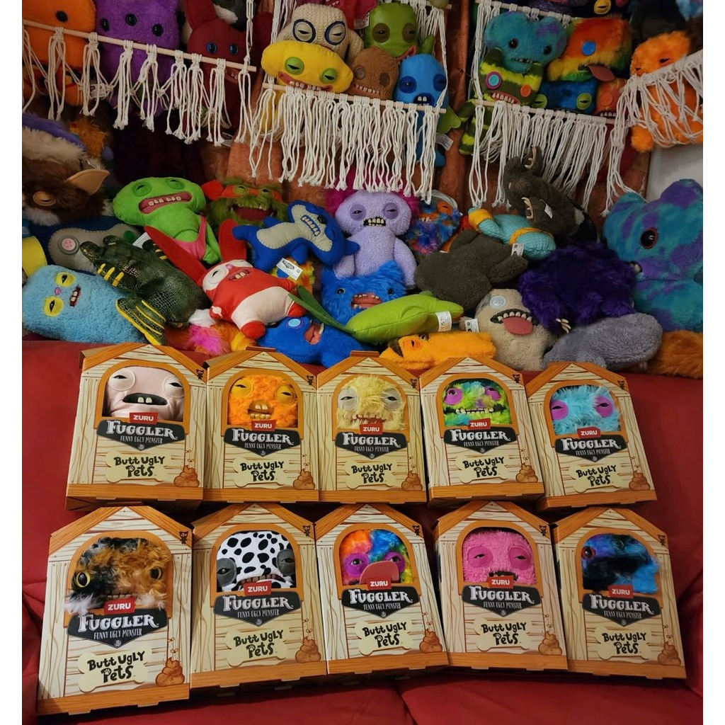 𝐁𝐮𝐭𝐭 𝐔𝐠𝐥𝐲 𝐏𝐞𝐭𝐬 • Gấu Bông Quái Vật Có Răng Fuggler