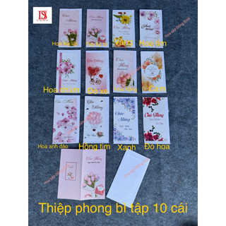 [ A116 ] Sỉ Thiệp ghi tay ( 50 cái - 100 cái ), thiệp phong bì, thiệp ghi lời chúc, thiệp chúc mừng các ngày lễ lớn