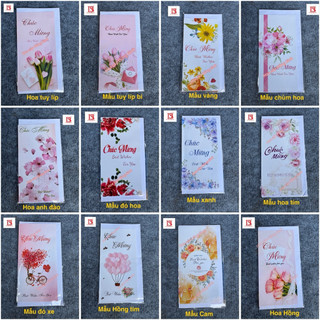 [ A116 ] Sỉ Thiệp ghi tay ( 50 cái - 100 cái ), thiệp phong bì, thiệp ghi lời chúc, thiệp chúc mừng các ngày lễ lớn
