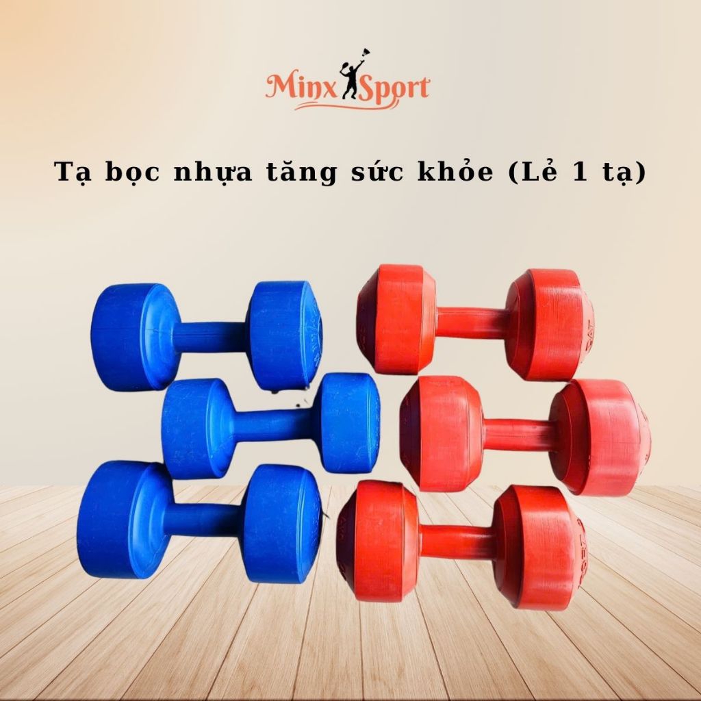 Tạ tay 5kg 8kg 4kg 3kg 2kg 1kg, tạ nhựa cầm tay đã nhồi sẵn giúp tăng cường sức khỏe và rèn luyện cơ