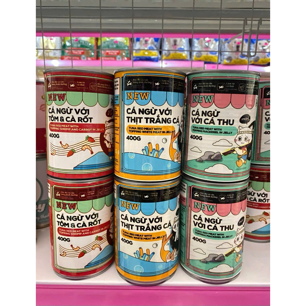 Pate lon Catchy cho mèo 400g