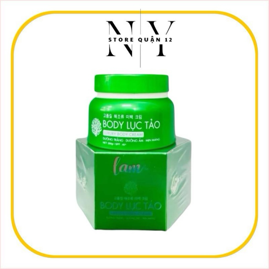 kem body lục tảo LAM XANH COSMETIC 250g
