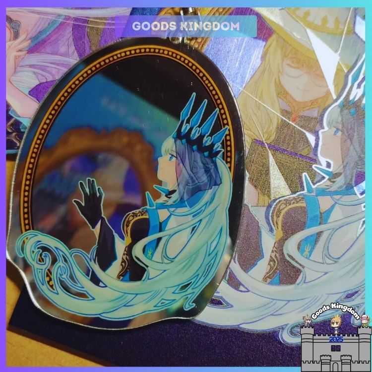 Móc khóa gương Morgan/ Aesc the rain witch - Fate Grand Order Mirror Transparent Acrylic Pendant