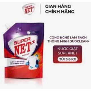 Nước Giặt Super Net 3,47L   Túi 